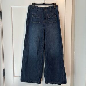 Old Navy Dark Blue Flare Jeans